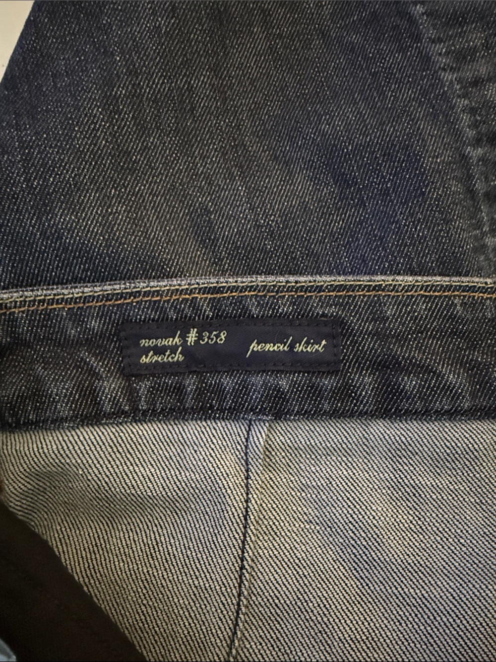 EUC-Citizens for Humanity Denim Skirt-Size 28 - Picture 8 of 9